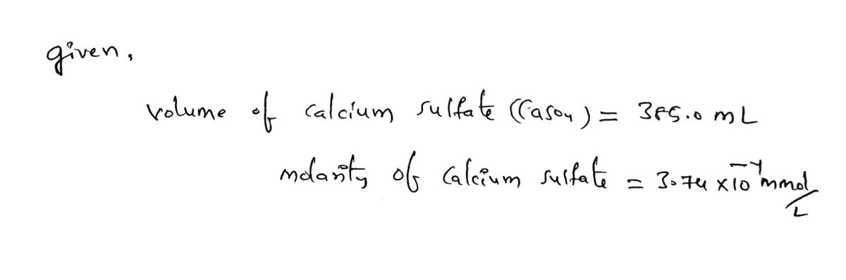 Chemistry homework question answer, step 1, image 1